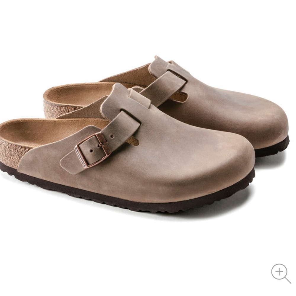 Birkenstock Boston Oiled Leather Clogs - Picture 2 of 8